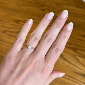 Antique Diamond Solitaire Engagement Ring